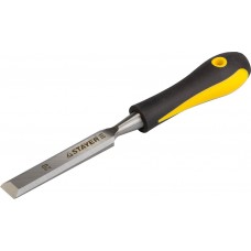 Стамеска STAYER 18205-20 "PROFI" с двухкомпонентной ручкой, 20мм 